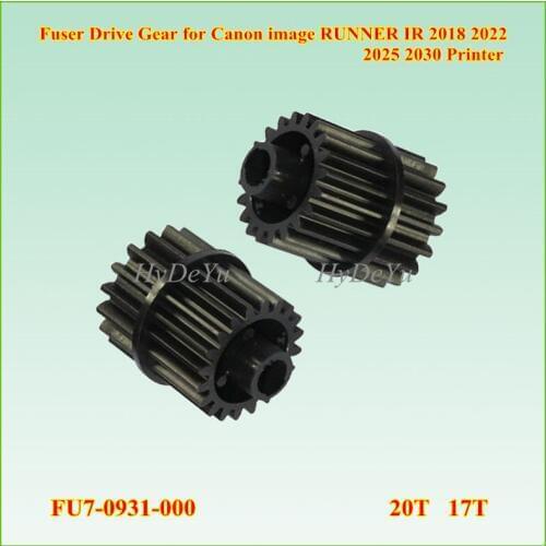 10PC Fuser Lower Pressure Roller Gear 17T/20T for Canon imageRUNNER iR 2018 2022 2025 2030 2018i imageCLASS MF7460 MF7470 MF7480