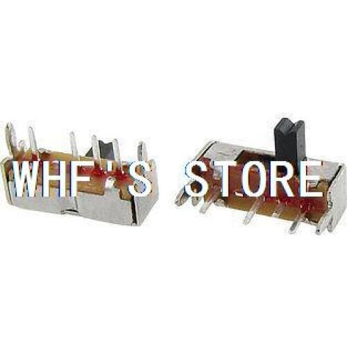 15 Pcs x Panel PCB 4 Pin 3 Position 1P3T SP3T Slide Switch Side Knob 0.5A 50V DC