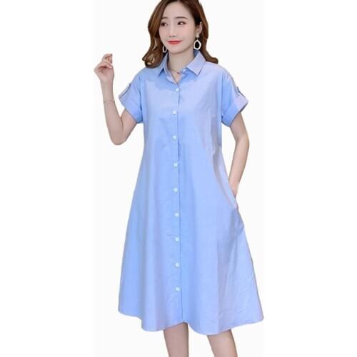 2020 Maternity Dresses for Women Summer Dress Pregnancy Dress Solid Loose Plus Size Dresses Pregnant Vestidos Maternity Clothes