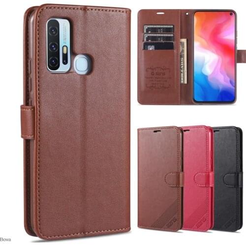 AZNS Vivo Z6 Case High Quality Flip Cover Leather Case For VIVO Z6 5G Pu Leather Phone Bags protective Holster