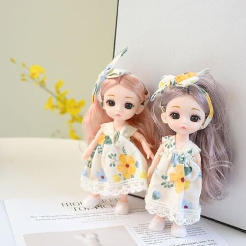 Long Wavy Hair Babe Keychain Kawaii Soft Plastic Dolls Keychains Women Girl Bags Keyrings Cars Key Ring Gift Charming