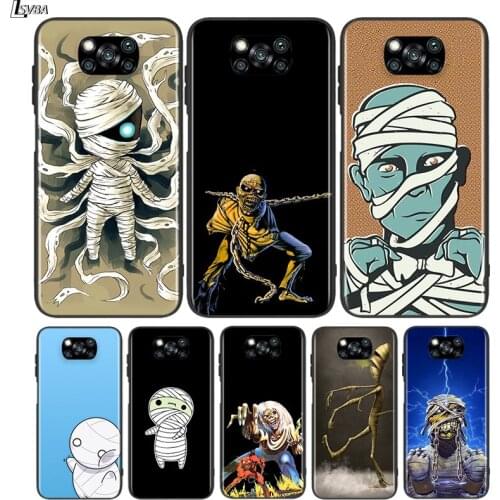 Black TPU Soft Silicone Cover Movie Show Egypt Mummy for Xiaomi Mi Note 10T 10 Ultra 9T 9 8 Pro Lite SE 5G Phone Case