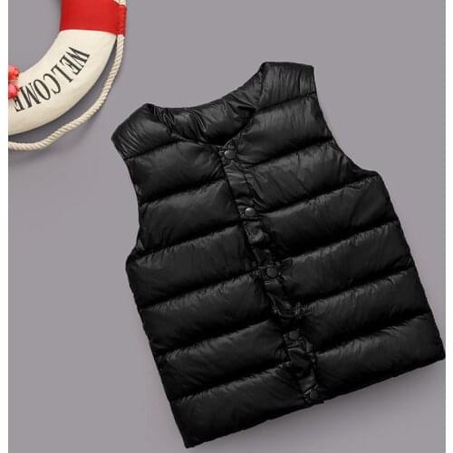 Baby Down Cotton Vest Baby Vest Waistcoats Winter Boys Girls Infants Toddlers Wear Newborns Boys Baby Girl Winter Clothes