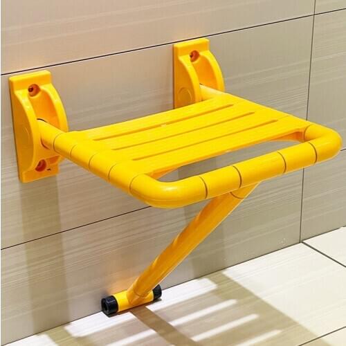 Creative Bathroom Folding Stool Shower Seat Toilet Elderly Bathing Bath Folding Chair Barrier-free Small Stool for The Disabled