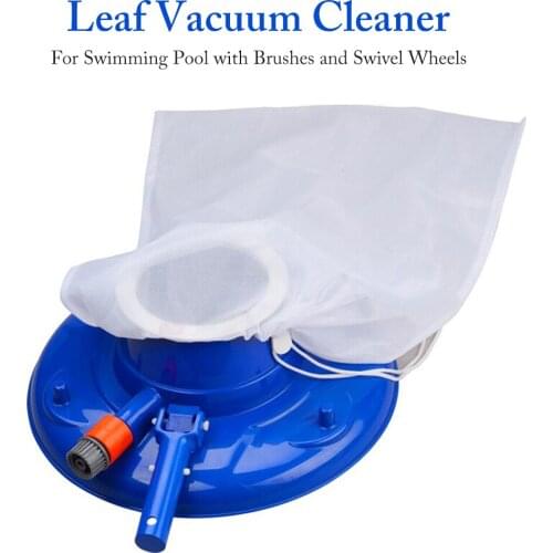 Leaf Vacuum Cleaner Swimming Pool Useful Quick Cleaning Suction Swimming Pool Suction Head Head With Brushes And Swivel Wheels