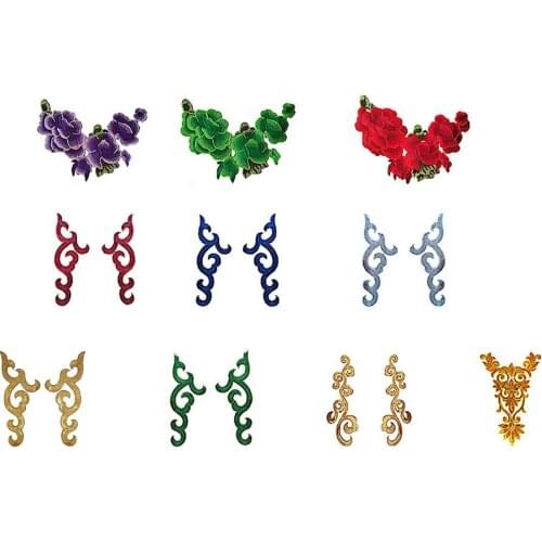 Fashion Sequins Sewing Hot glue patch Clothing Fabric Embroidery Iron on patch Badges Stickers DIY Clothing Craft Accessories