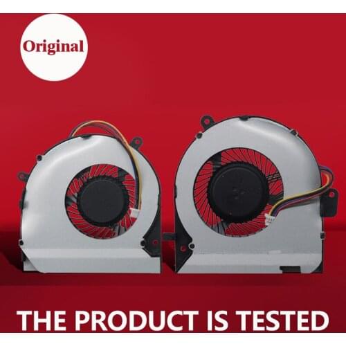 New CPU GPU Cooler Fan For ASUS ROG Strix GL502VM ZX60V FX60VM S5VM VT EF75070S1-C530-S9A/EF75070S1-C481-S9A 5V 2.25W Radiator