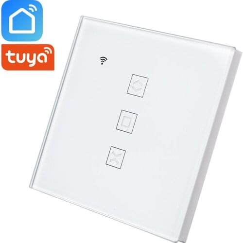 Tuya EU WiFi Curtain Switch for Electric motor Roller Shutter, Blinds Shades Smart Home Work for Alexa,Google Home, Siri