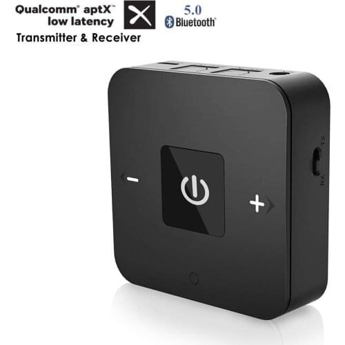 Portable Bluetooth 5.0 CSR8670 Aptx Low Latency 3.5mm RCA SPDIF Optical Transmitter Receiver Wireless Audio Music TV Adapter