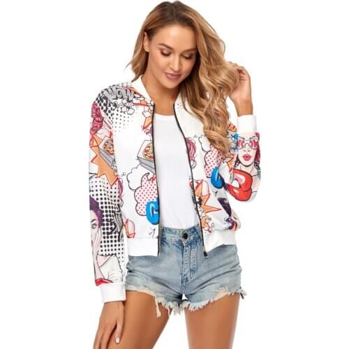 YIYU Women's Bombers