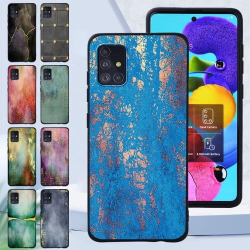 Phone Back Cover for Samsung A20E A30S A40/Samsung A50 A50S/Samsung A70 A70S/Samsung A51 A71 Background Anti-fall Phone Case