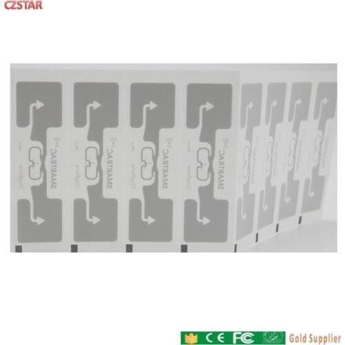 10000pcs/roll wholesale price big discount smartrac dogbone impinj monza chip long range uhf gen2 uhf rfid tags wet inlay