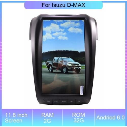 11.8'' Andriod 6.0 Car Radio DVD Player For Isuzu D-MAX Stereo GPS Navigation Multimedia Player