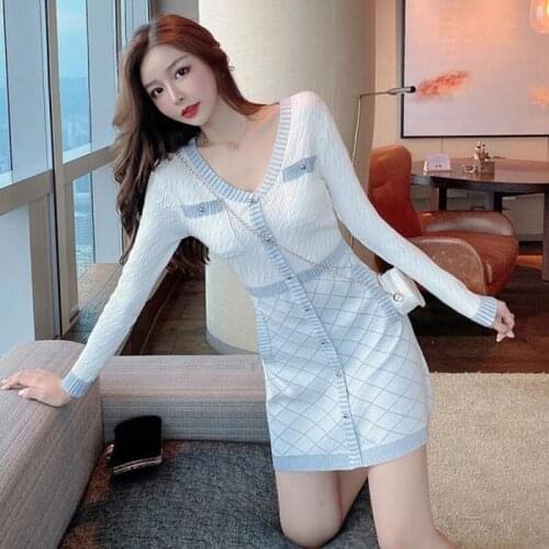 Модные платья в клетку Ailutong China At AliExpress