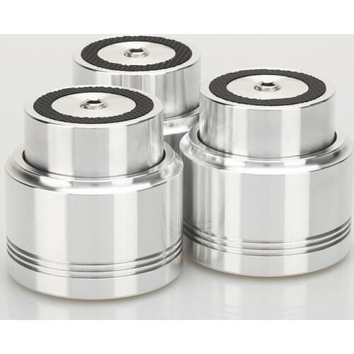3Set 48mm*42mm Aluminum Maglev Float Speaker Spike Amp Stand Base Feet HIFI Isolating High End
