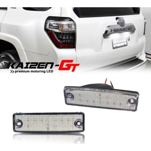 Error Free Canbus 6000K White LED Car License Plate Number Lights For 1996-2021 Toyota 4Runner, For 2008-2019 Toyota Sequoia 12V