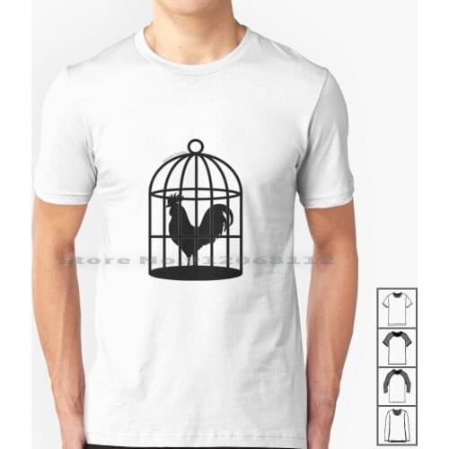 Cage T Shirt 100% Cotton Fetish Bdsm Kinky Submissive Submit Sissy Sissy Boy Mistress Humiliation Sexy Funny Exposure Friends