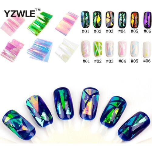 Битое стекло для дизайна ногтей FWC China At AliExpress