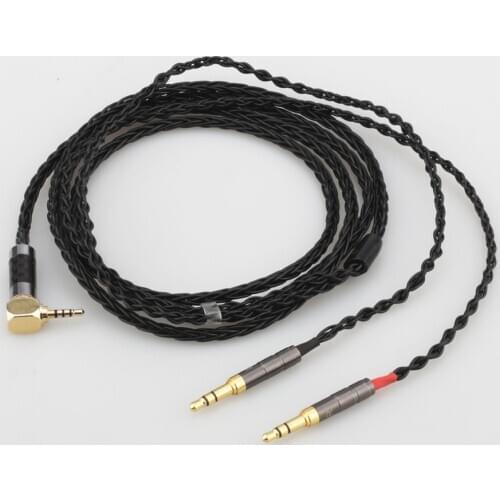Audiocrast HC028 8 Cores Headphone Earphone Cable For Denon AH-D600 D7100 Hifiman Sundara Ananda HE1000se HE6se he400