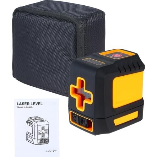 Laser Level Professional Horizontal Vertical Cross Line Self Leveler Auto-Leveling Spirit Level Self-Leveling Cross Laser Lines