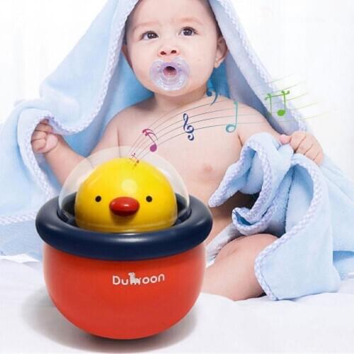 Chick Tumbler Music Bell Infant Educational Early Education Music Toys Montessori Educational Toys Baby Rattle Toys Music Rattle