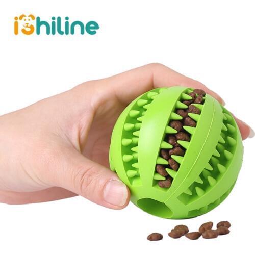 Pet Sof Pet Dog Toys Toy Funny Interactive Elasticity Ball Dog Chew Toy For Dog Tooth Clean Ball Of Food Extra-tough Rubber Ball