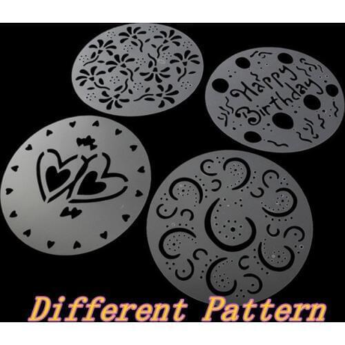 4 pcs set birthday cake icing sugar Spray flour sieve cake spray print sugar sieve baking tools