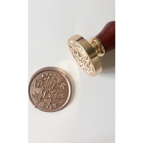 Personalized Wedding Wax Seal Stamp with name