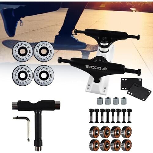 Professional Skateboard Wheels Assembly Competition Dedicated Bracket Parts Kit 12.7cm Aluminum Alloy Skateboard repair DIY Part