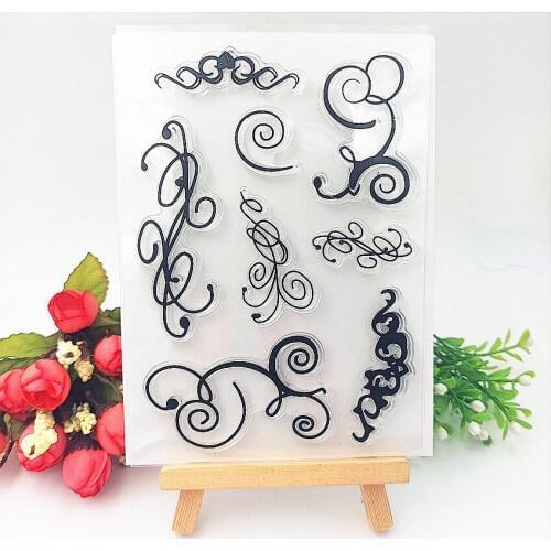 11*16cm vines Transparent Clear Stamps / Silicone Seals Roller Stamp for DIY scrapbooking photo album/Card Making