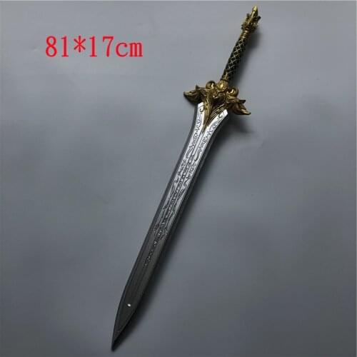 The King of Llane Wrynn I Sword Lion Sword Cosplay Props for Halloween Party Stage Performance 81cm
