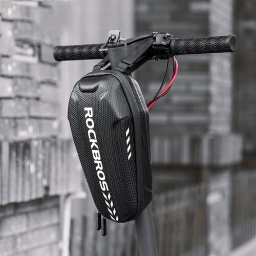 Hard Shell Front Frame Universal Bicycle Electric Scooter Head Handle Bag Folding Multifunctional Bike Accessories Cycling Bikes