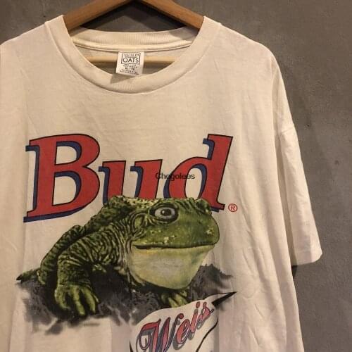 Vintage 1995s Budweiser Frog T Shirt