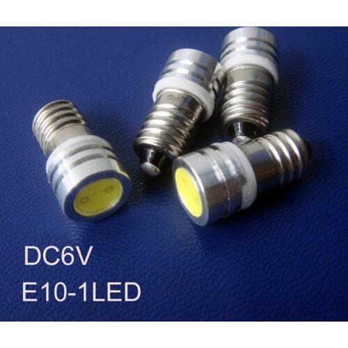 High quality E10 6.3v led,E10 lamp 6v,1w led E10 bulb,6.3v E10,E10 led light 6.3v,E10 LED 6.3V,E10 DC6.3V,free shipping 5pcs/lot