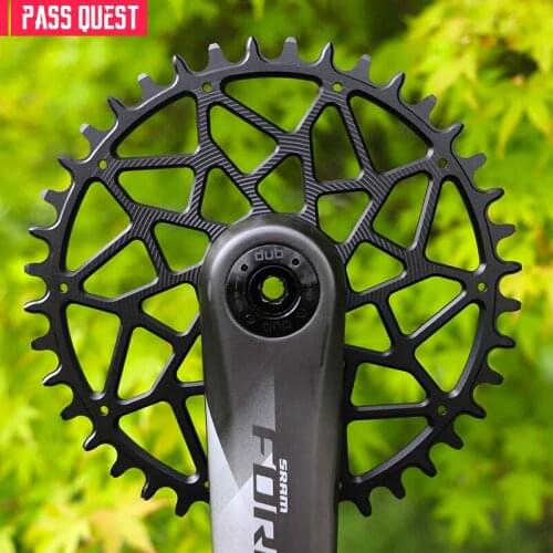 PASS QUEST Road Straight-Mounted Positive And Negative Gears 8 Nails 2mm-Offset Suitable For Crank TAP AXS FORCE RED Sprocket