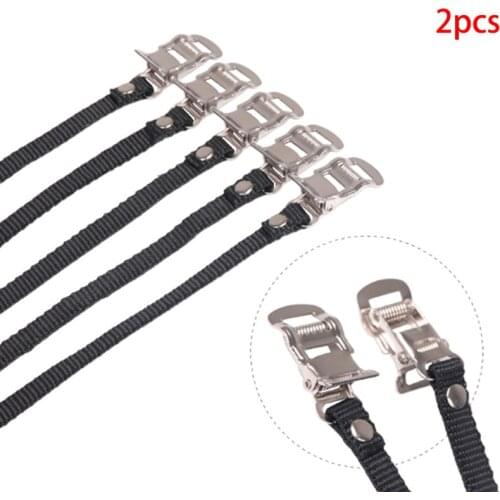 1 Pair Cycle Pedal Non Slip Strap Bike Spinning Cycling Shoe Toe Casing Tie Rope
