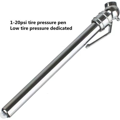 1 pcs 1-20psi tire pressure pen, portable mini tire pressure detection pen barometer, used for cars, golf carts, ATVs