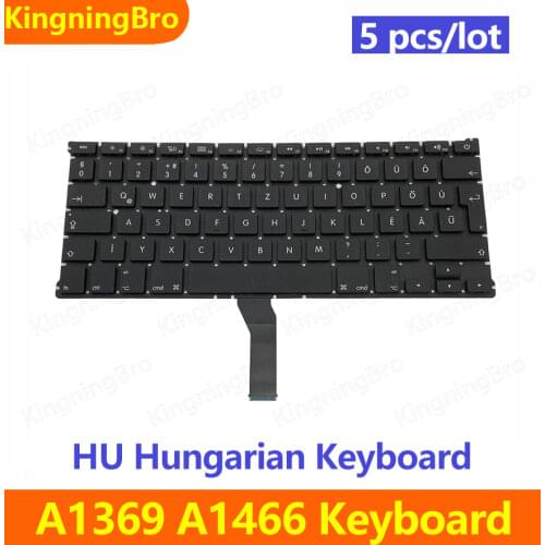 New Hungarian Keyboard with Backlight For Macbook Air 13" A1369 A1466 Hungary HU Standard 2011-2017 Years