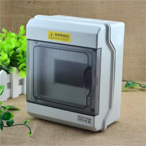 6 Way Wiring Terminal Blocks IP66 Waterproof Electrical Distribution Enclosure Outdoor Switch Box