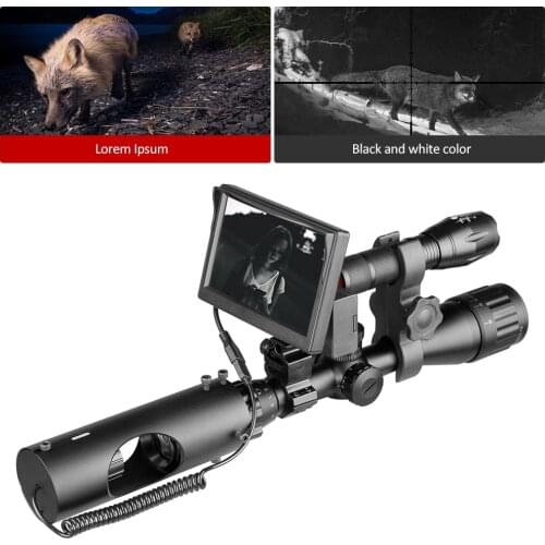 850nm Infrared LED IR Night Vision Riflescope Hunting Scopes Optics Sight Hunting Camera Hunting Wildlife Night Vision Hunt