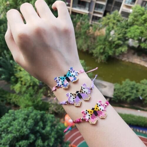 Fairywoo Antique Butterfly Brecelet Bohemian Women Accessories Custom Bracelet Make A Wish Bracelet Gifts Wholesale Free Shiping