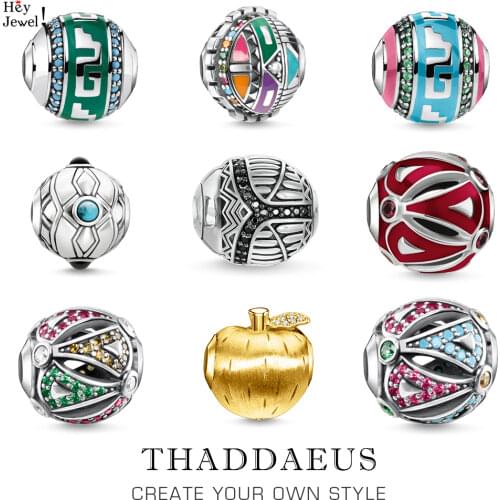 Beads Scarab,2019 Fashion Brand New 925 Sterling Silver Beads Fits Bracelet Europe Jewelry Ethnic Vintage Gift For Women & Men