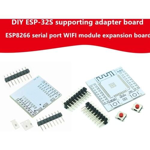 DIY ESP-32S supporting adapter board ESP8266 serial WIFI module expansion board