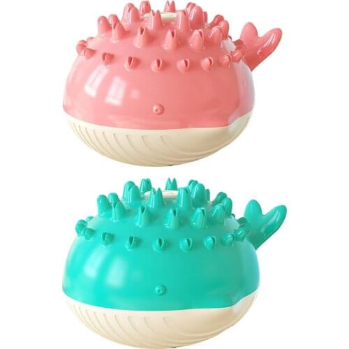 Electric Water Floating Dog Bath Toys Puffer Shaped WaterSpray Sprinkler Toys For Summer Dog Puppy Swimming Water Game Toys