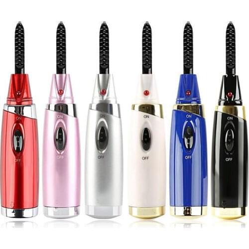 Electric Eyelash Curler, Electric Heating Eyelash Clip, Battery Type (no Battery Required)