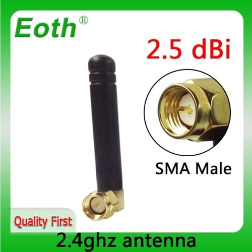 Wifi antenna antena 2.4g cellular booster car para modem sma hf telephone longo alcance signal router lte gsm wi-fi carro