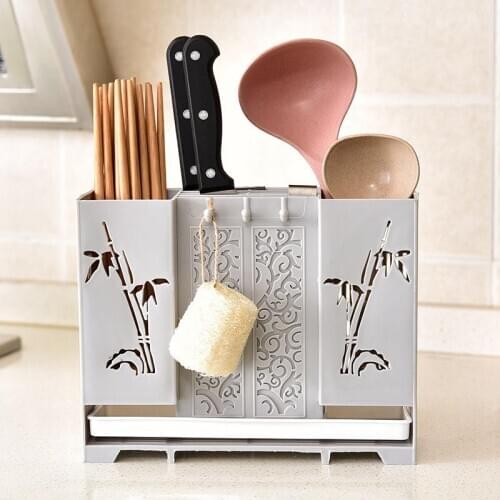 Chopsticks Cage Household Chopsticks Holder Thickened Drain Kitchen Tableware Soup Spoon Kitchen Knife