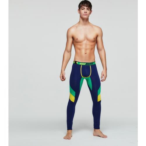 Hot Stretch Warm Leggings Sportswear Fashion Sweatpants Long Johns Breathable Cotton Outdoors Sports Trousers men thermal