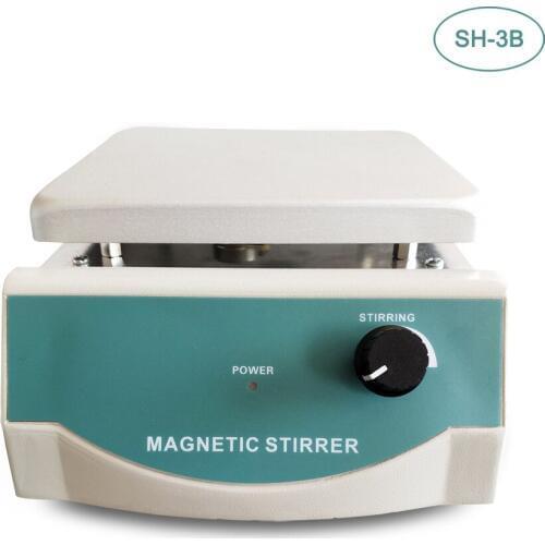 SH-3B Laboratory Magnetic Stirrer Plate , 17x17cm Aluminium Panel, 5L Volume,100~2000RPM