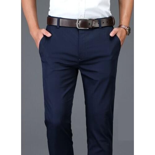 MRMT 2021 Brand New Trousers Mens Trousers Casual Straight Trawers Thin Pants for Male Trousers Trawers